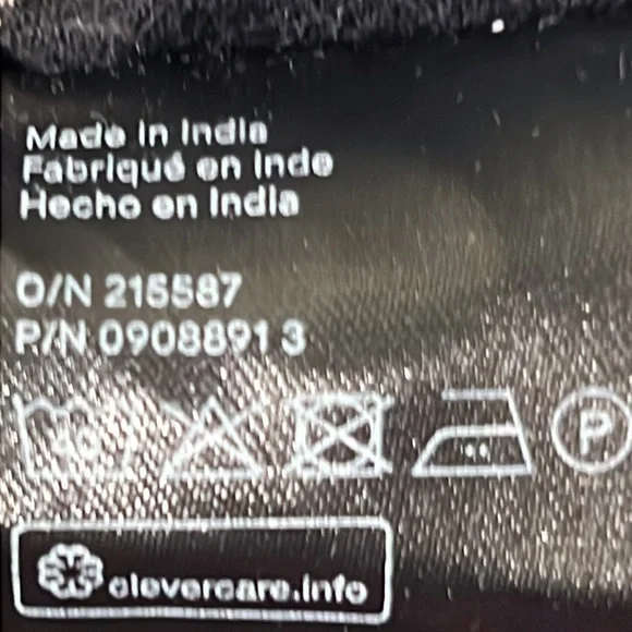 H&M Men's Shirt M Plaid Black Tan Long Sleeves - Picture 9 of 13